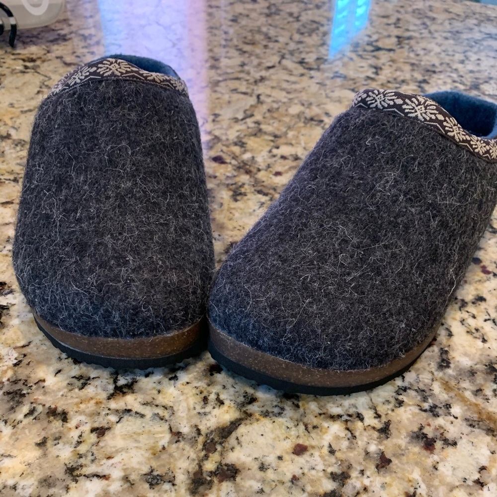 LL Bean Wool Slipper Clog